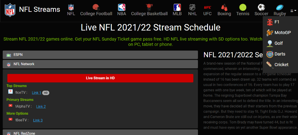 cracked nfl streams